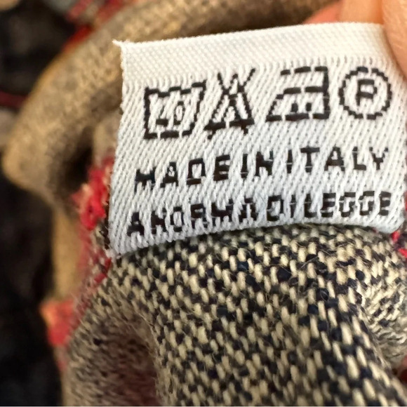 VTG Miss Sixty Denim Jean Jacket Sz Small Y2K Cropped Zipper Italy 90s Archive - Picture 13 of 13